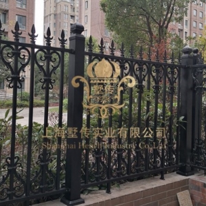 上海别墅庭院铝艺围栏护栏3